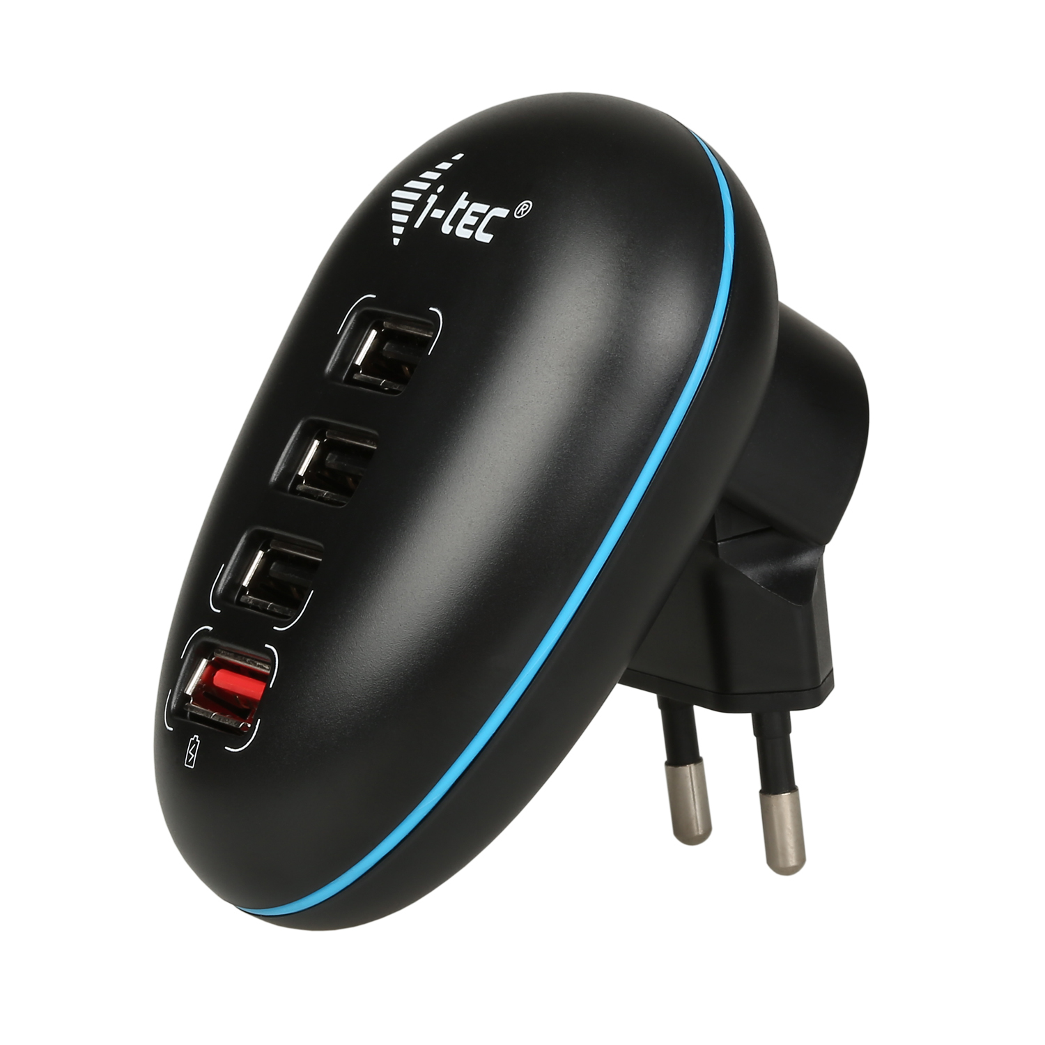 i-tec CHARGER-FB4 mobile device charger Digital camera, GPS, Mobile phone, MP3, Smartphone, Tablet Black AC Indoor – image 4