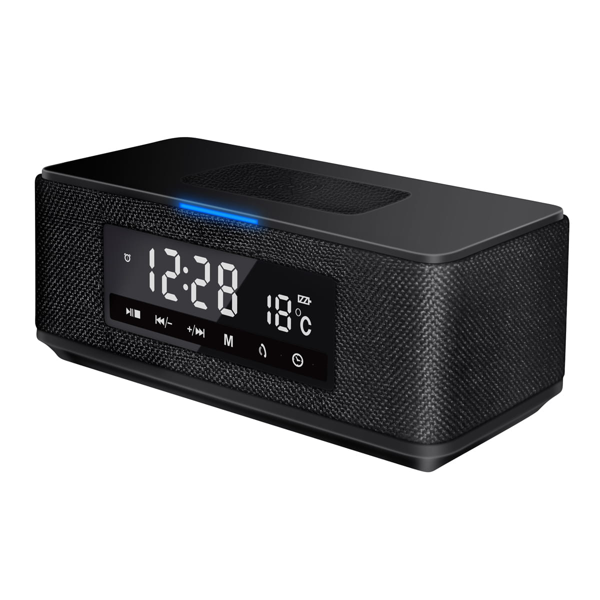 Platinet PMGQ15B altoparlante portatile e per feste Altoparlante portatile stereo Nero 10 W