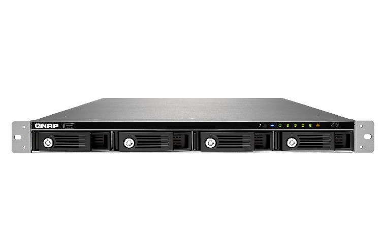QNAP TS-470U-SP NAS/storage server Rack (1U) Intel® Celeron® – image 1