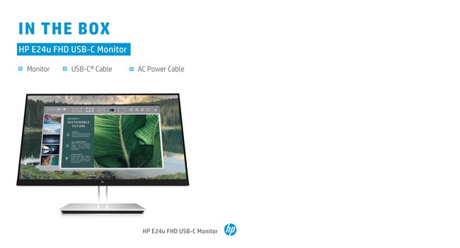 HP E24u G4 FHD USB-C Monitor – image 8