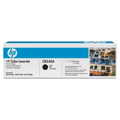 HP Color LaserJet CB540A Black Print Cartridge – image 1
