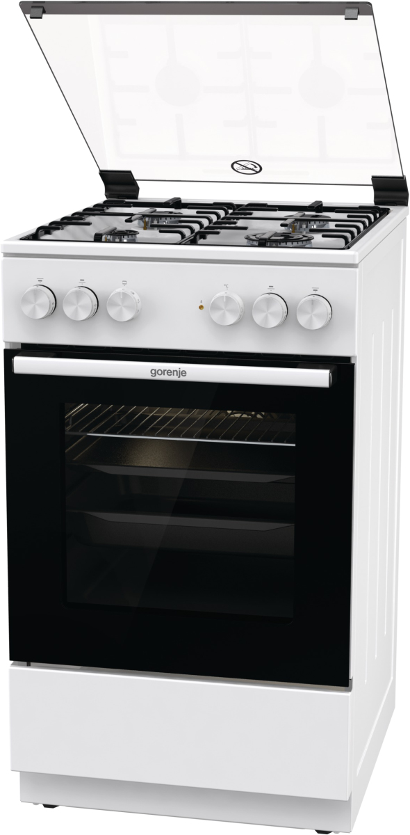 Gorenje GK5A40WH cooker Freestanding cooker Electric Gas White – image 2