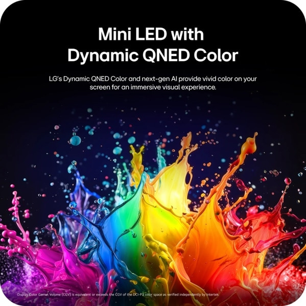 LG QNED evo AI MiniLED 100QNED84BU TV 2.54 m (100") 4K Ultra HD Smart TV Wi-Fi Black – image 8