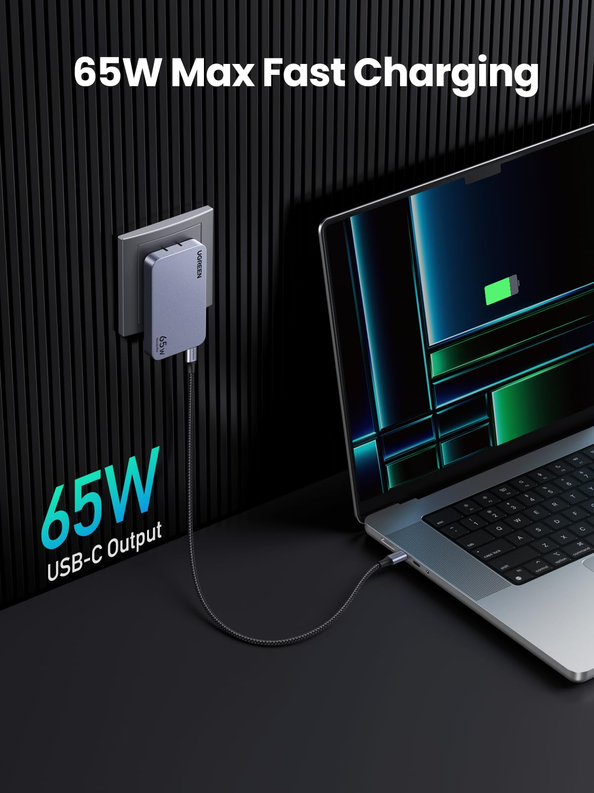 Ugreen 15817 mobile device charger Universal Grey AC Fast charging Indoor – image 2