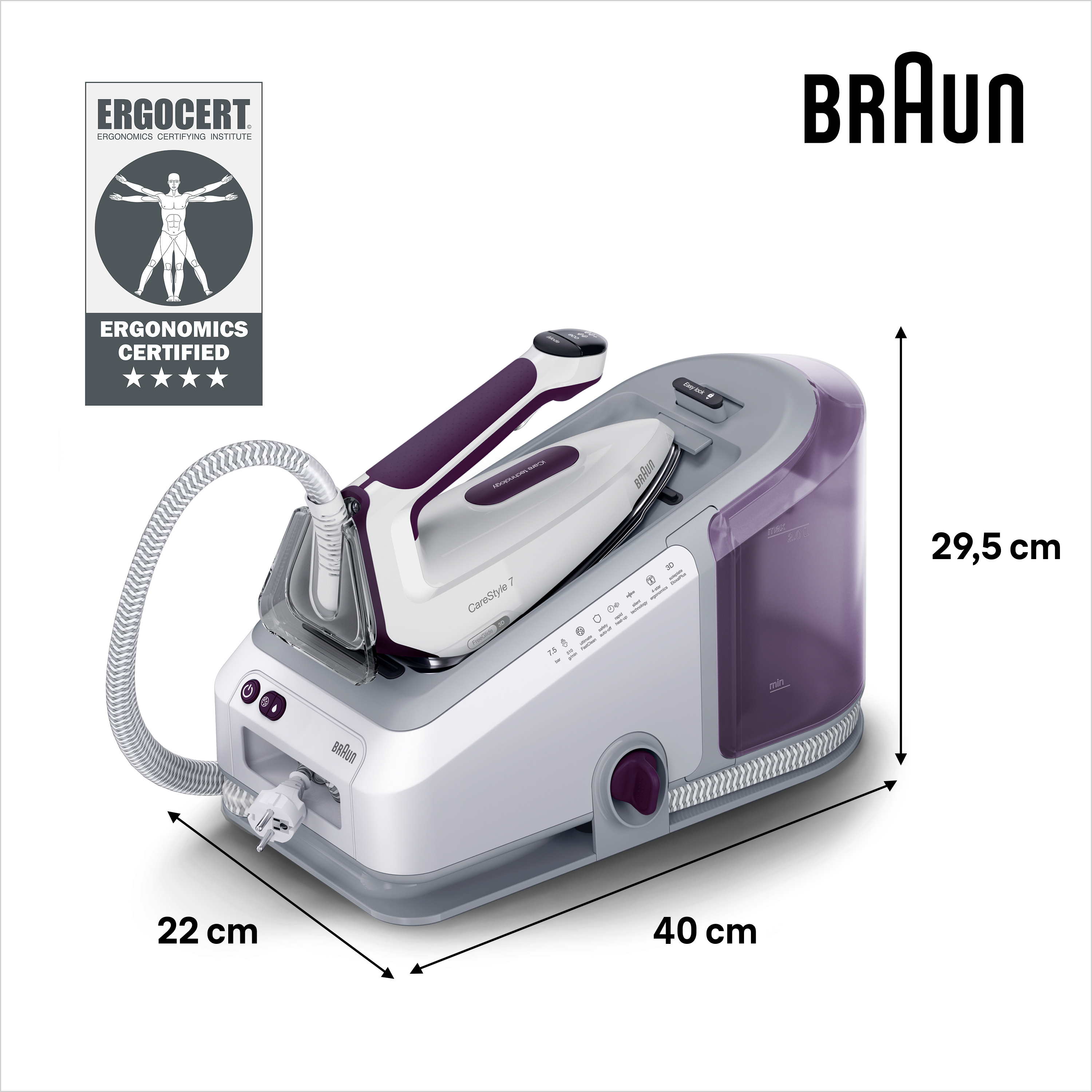Parna stanica Braun IS7266VI generator
