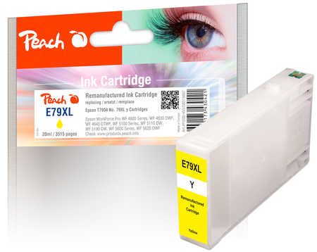 Peach 319897 ink cartridge 1 pc(s) Compatible Yellow