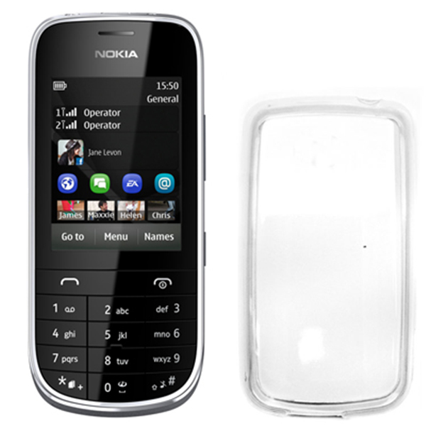 Celly GELSKIN241 mobile phone case Cover Transparent