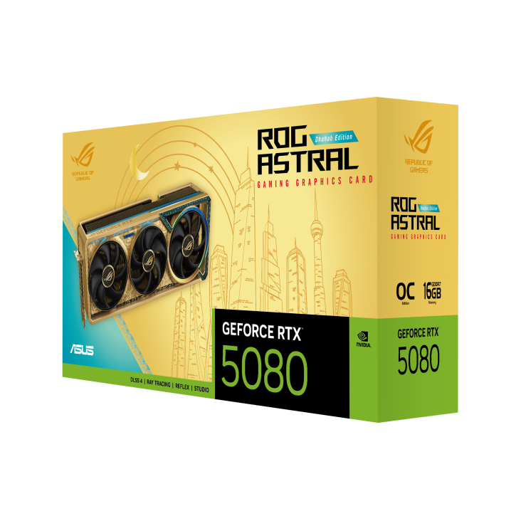 ASUS ROG Astral - -RTX5080-O16G-DHAHAB-CORE NVIDIA GeForce RTX 5080 – image 9