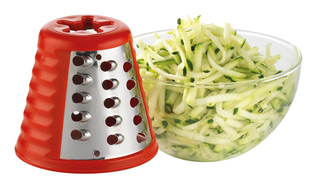 Moulinex DJ755G electric grater/spiralizer Red, White – image 6