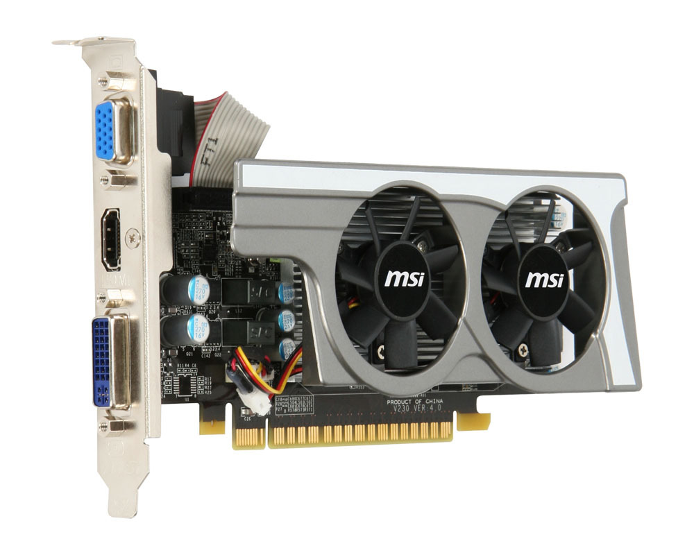 MSI N430GT-MD1GD3-OC/TF graphics card NVIDIA GeForce GT 430 – image 2