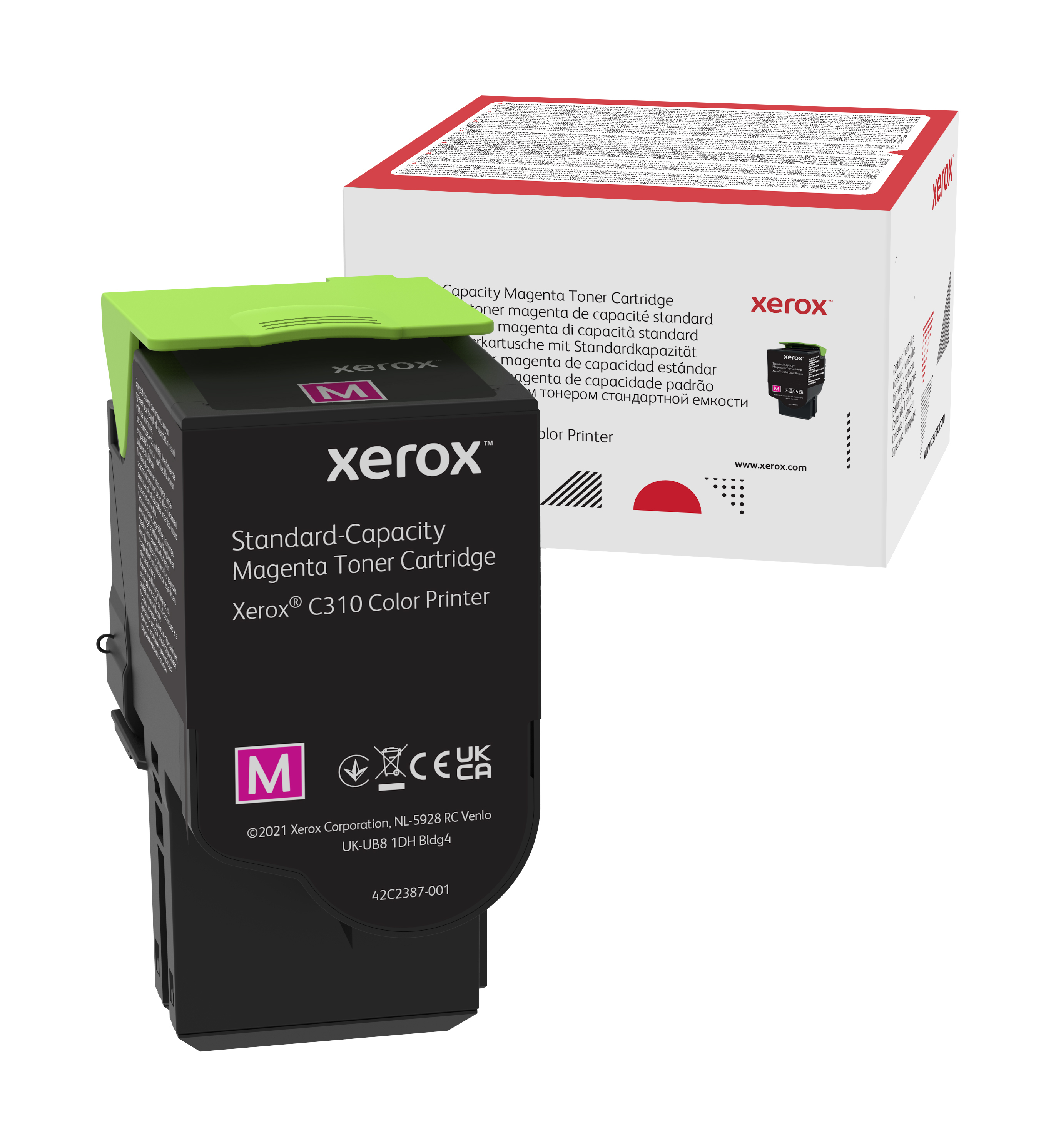 Xerox C310/C315 magenta tonerkassett, standardkapacitet (2 000 sidor)