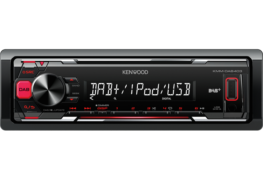 Kenwood KMM-DAB403 Black – image 1