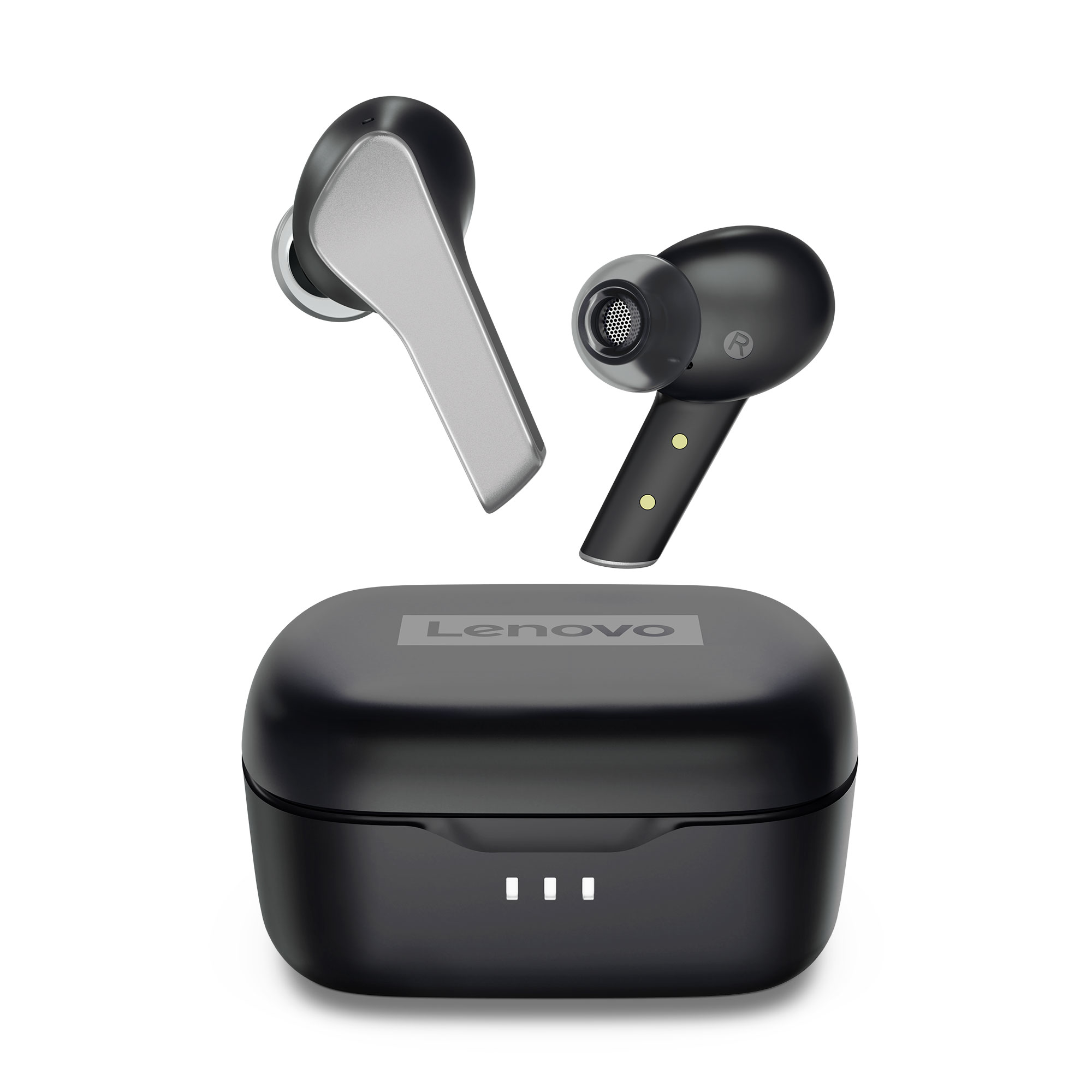 Lenovo Smart Wireless Earbuds Auricolare In-ear Musica/Giornaliera Bluetooth Nero