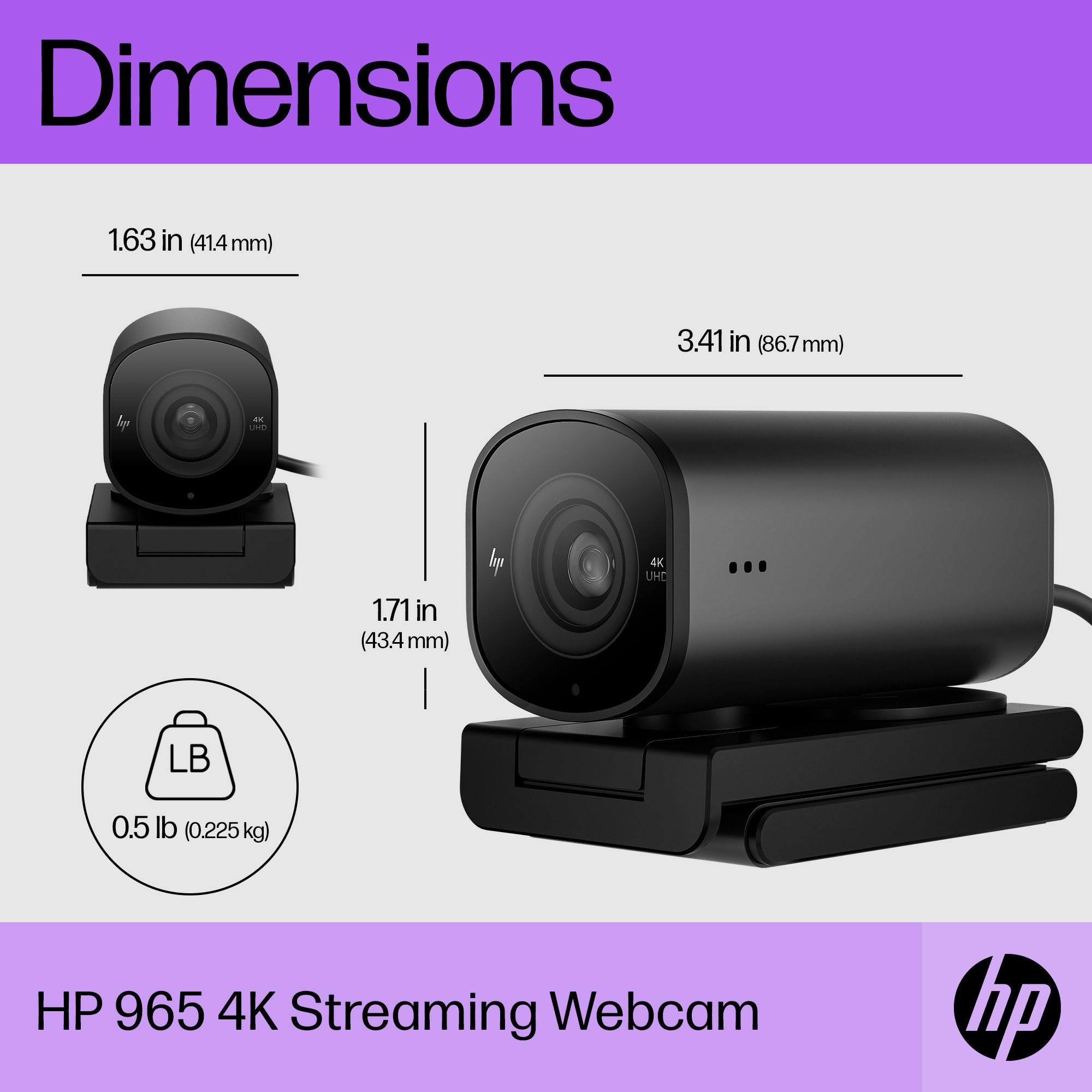 HP 325 FHD Webcam. HP segment: Business. Windows operating systems supported: Windows 10, Windows 11, Mac operating system