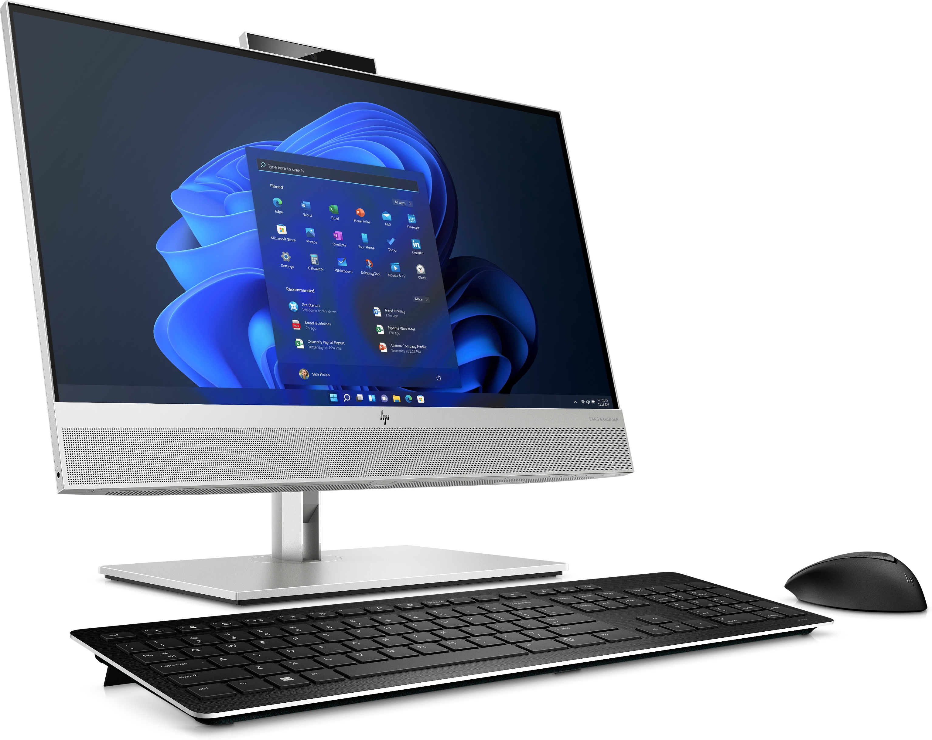 HP EliteOne 800 G6 Intel® Core™ i7 i7-10700 60.5 cm (23.8″) 1920 x 1080 pixels Touchscreen All-in-One PC 16 GB DDR4-SDRAM 512 GB SSD Windows 11 Pro Wi-Fi 6 (802.11ax) Silver image 5