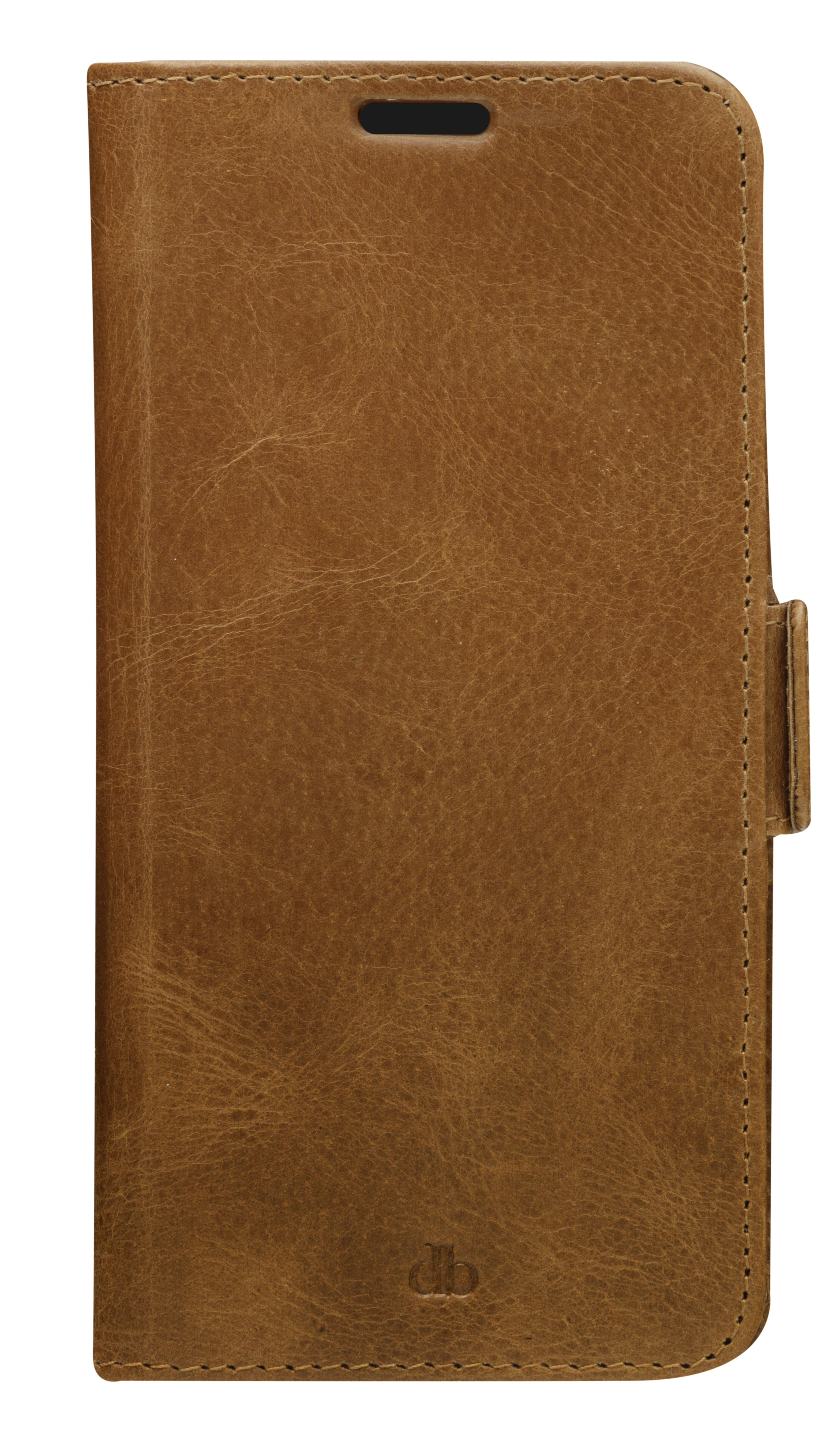 dbramante1928 Copenhagen Slim - Flip cover for mobile phone - full-grain leather - tan - for Samsung Galaxy S22+