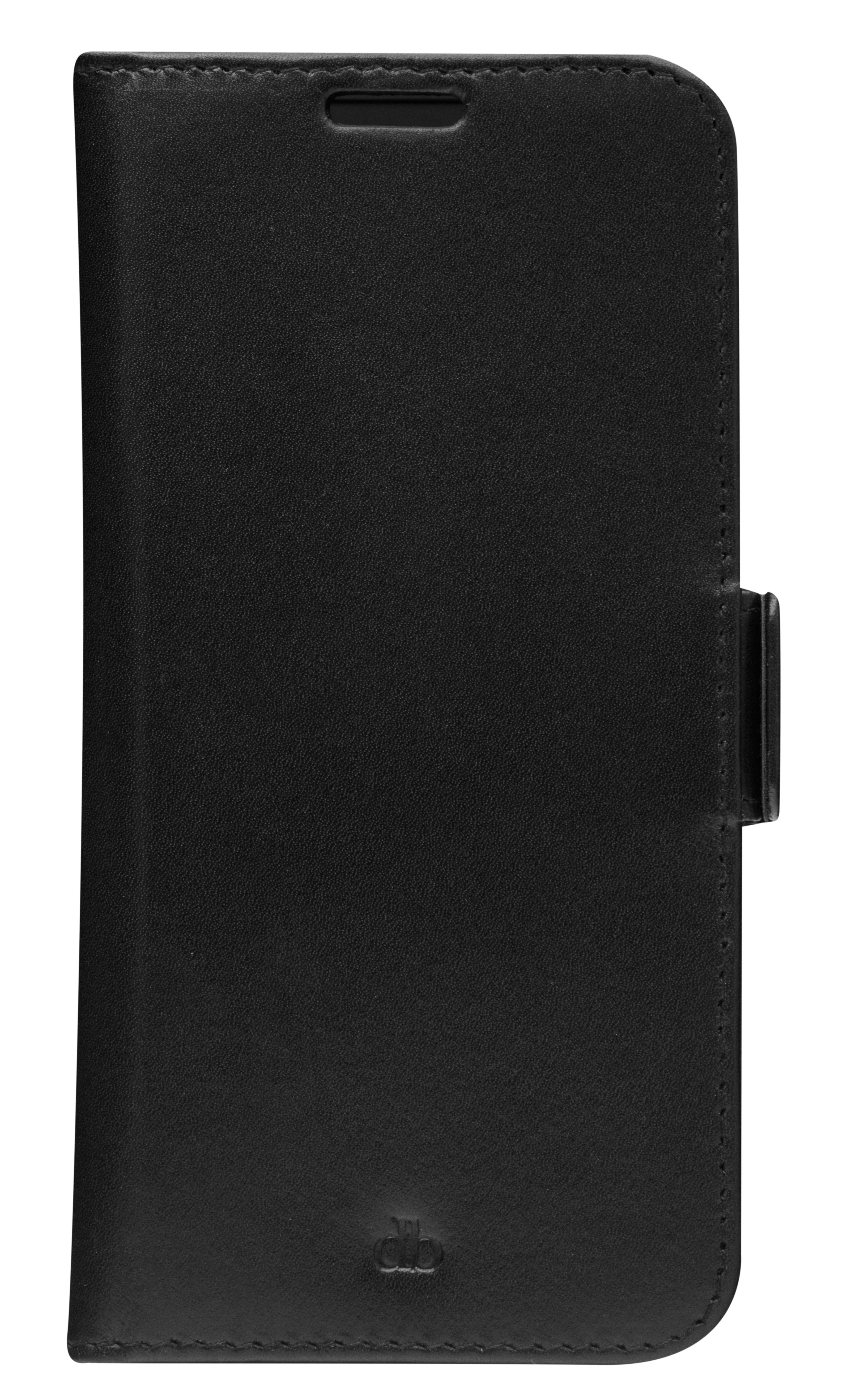 dbramante1928 Copenhagen Slim - Flip cover for mobile phone - full-grain leather - black - for Samsung Galaxy S22