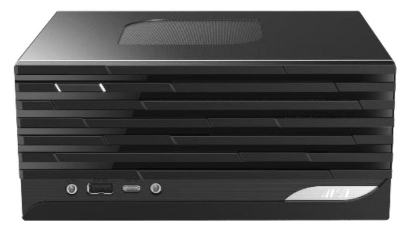 MSI PRO DP20Z 5M-041EU PC/workstation AMD Ryzen™ 3 5300G 8 GB 256 GB SSD Windows 11 Home Small Desktop Mini PC Black image 2