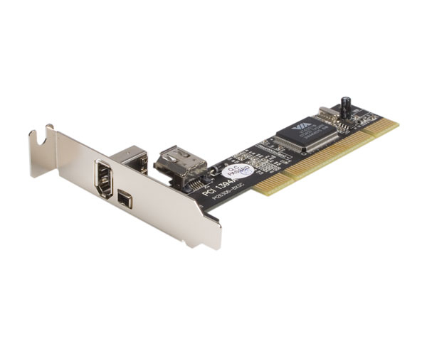 StarTech.com 2 Port IEEE-1394 FireWire PCI Card – image 1