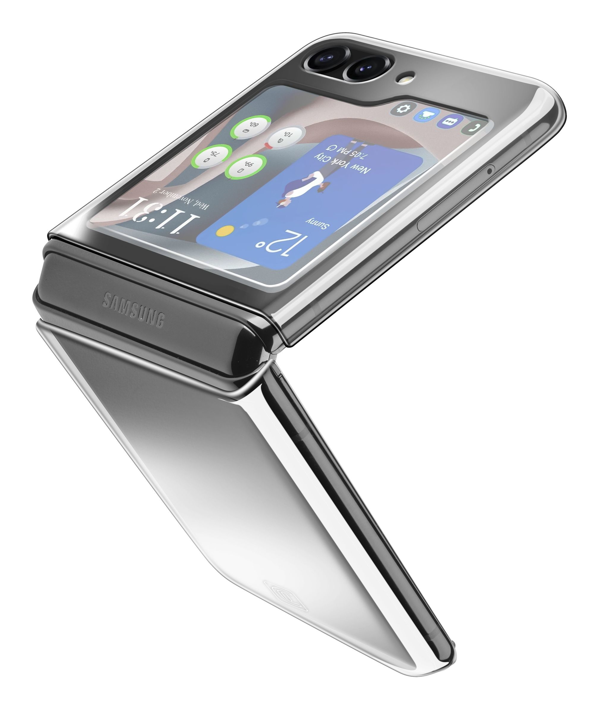 Cellularline Clear Case - Galaxy Z Flip5 – image 3
