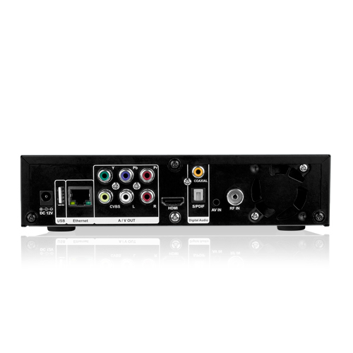 ICY BOX IB-MP3012DVB-T Black 2.0 channels – image 3
