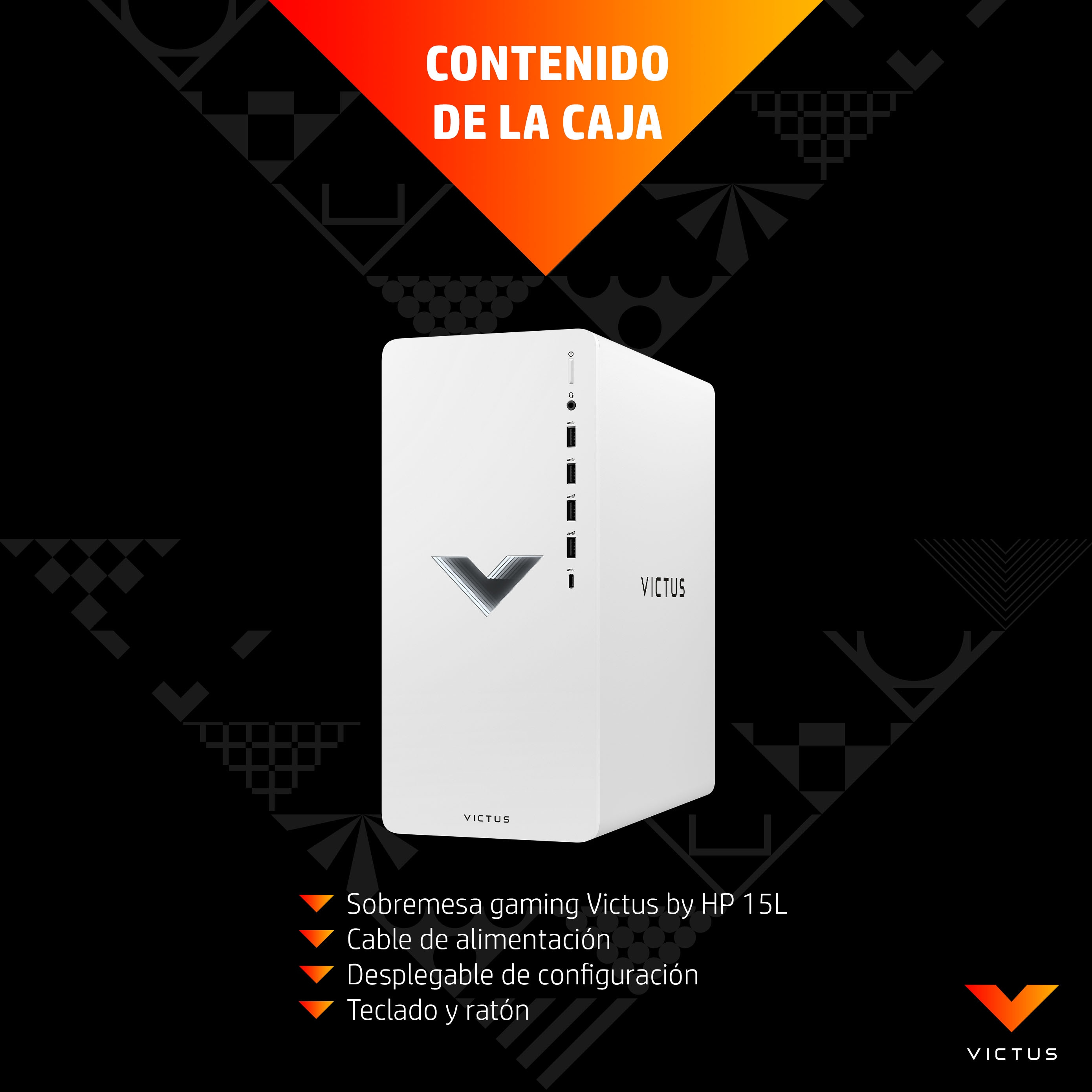 PC gaming - HP Victus 15L TG02-0009ns , AMD Ryzen™ 5 5600G, 16GB RAM, 512GB SSD, RTX™ 3050, W11 H, Plata - imagen 20