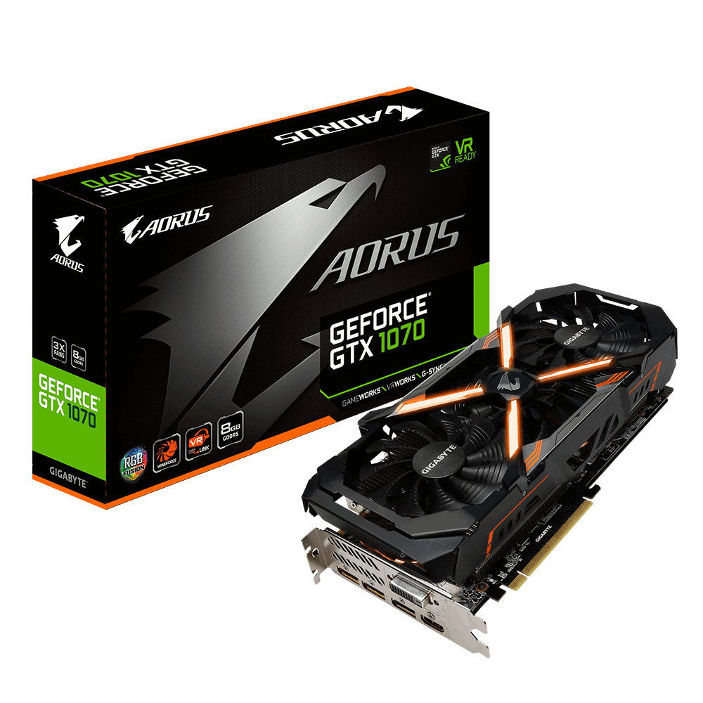 GIGABYTE GV-N1070AORUS-8GD (REV. 2)