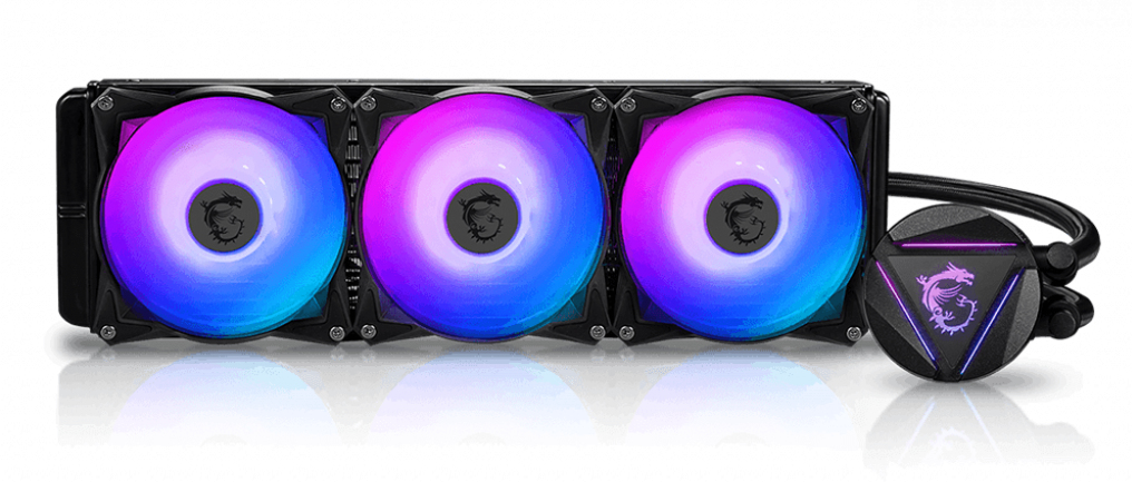 MSI MAG CORELIQUID 360R V2 kylsystem för dator Moderkort, Processor Liquid cooling kit 12 cm Svart