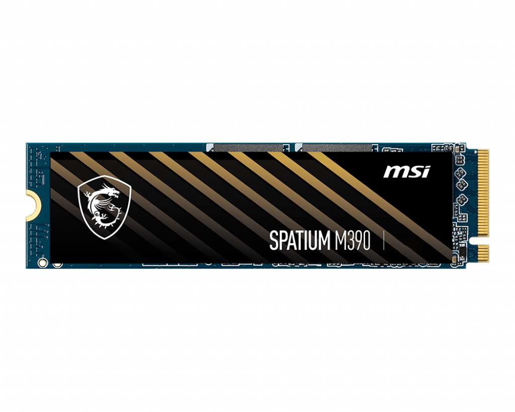 MSI SPATIUM M390 NVME M.2 SSD 2TB internal solid state drive PCI Express 3D NAND image 2