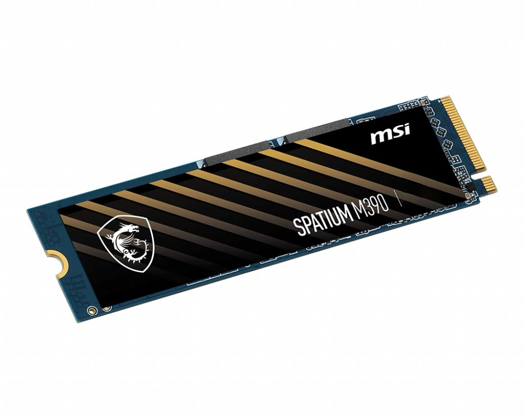 MSI SPATIUM M390 NVME M.2 SSD 2TB internal solid state drive PCI Express 3D NAND image 3