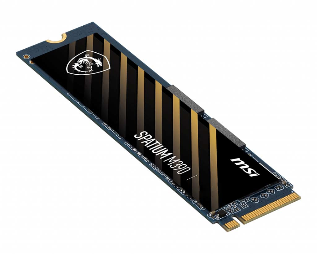 MSI SPATIUM M390 NVME M.2 SSD 2TB internal solid state drive PCI Express 3D NAND image 5