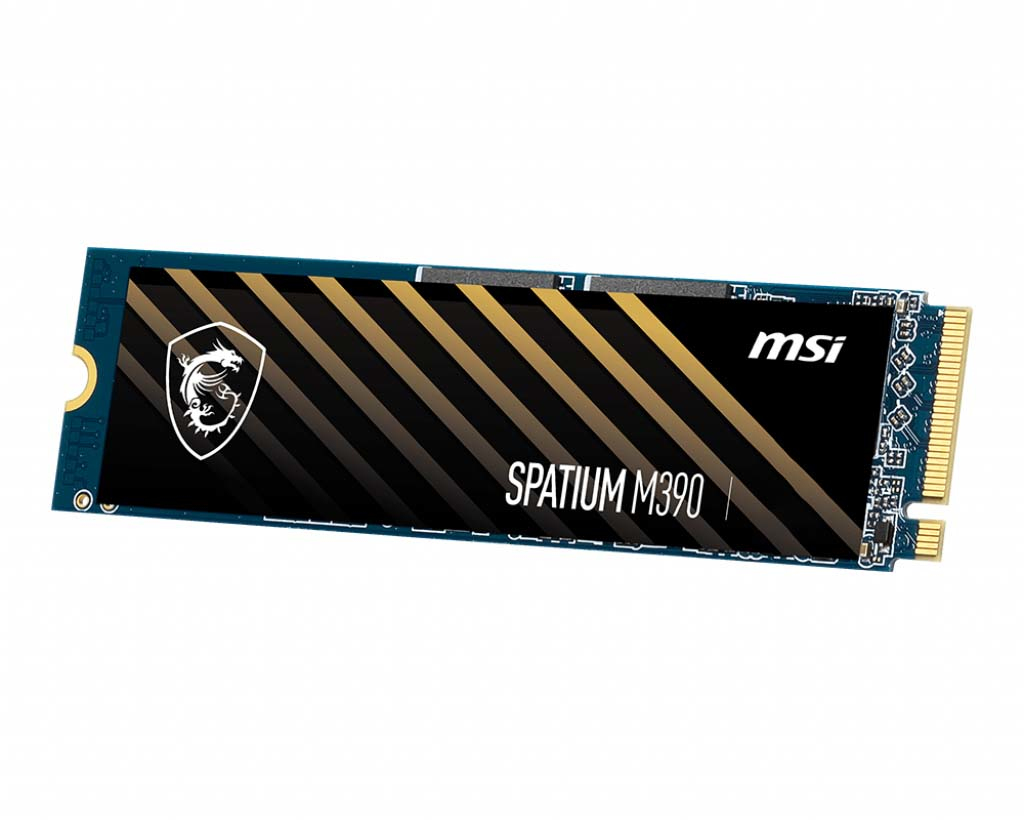 MSI SPATIUM M390 NVME M.2 SSD 2TB internal solid state drive PCI Express 3D NAND image 4