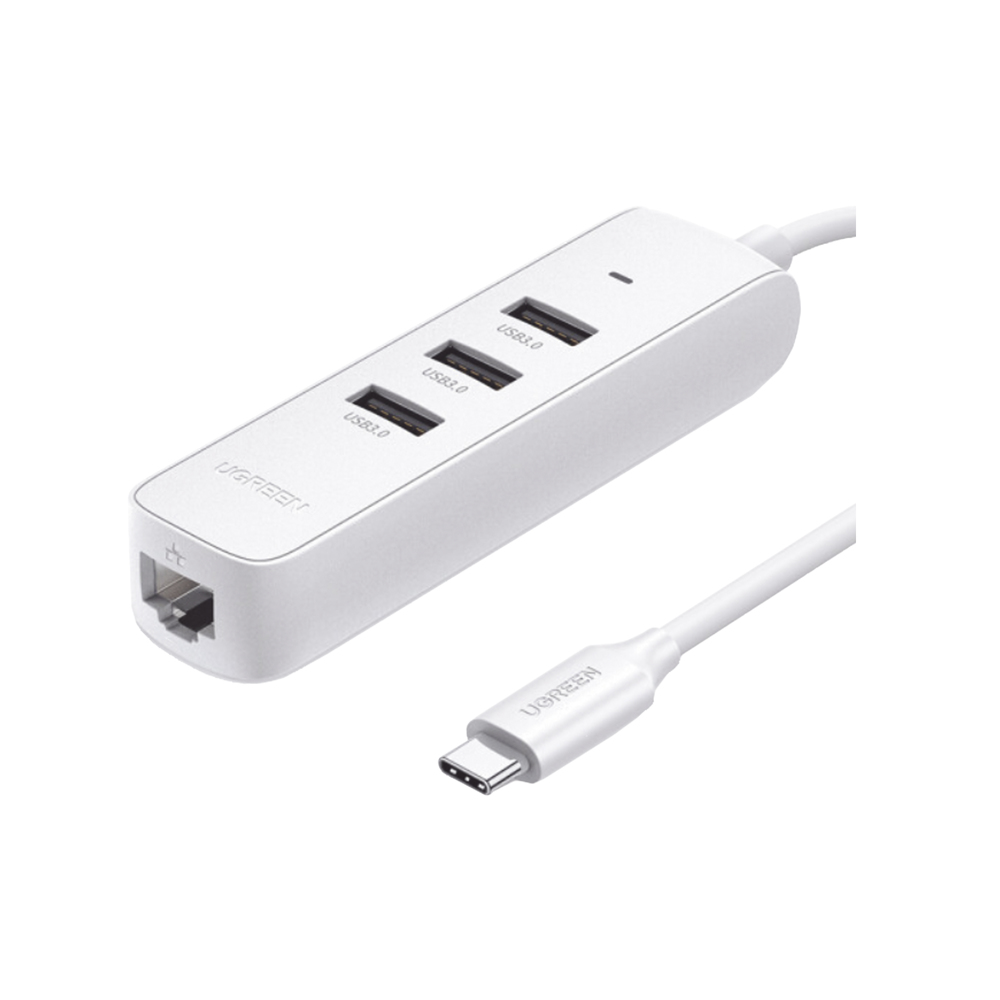 Ugreen 50620 interface hub USB 3.2 Gen 1 (3.1 Gen 1) Type-C 5000 Mbit/s White – image 1
