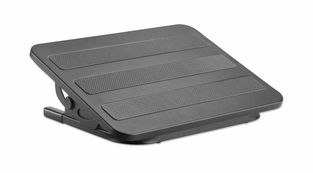 MANHATTAN Ergonomische Fußstütze 300x380mm Fläche gummiert Fußstütze
