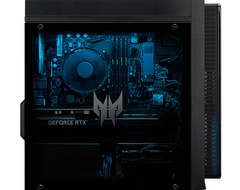 Acer Predator PO3-640 Intel® Core™ i7 i7-12700F 32 GB DDR4-SDRAM 1 TB SSD NVIDIA GeForce RTX 3060 Ti Windows 11 Home Desktop PC Black image 5