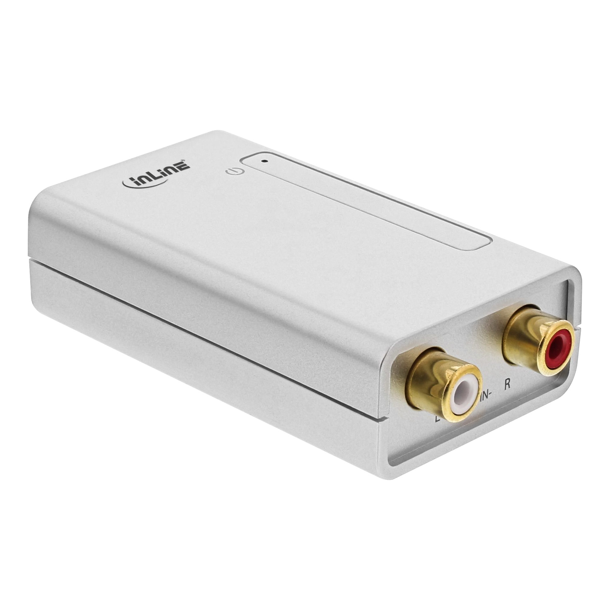 InLine HiFi Audio to USB Converter RCA and Toslink Audio Input 192kHz/24bit – image 2