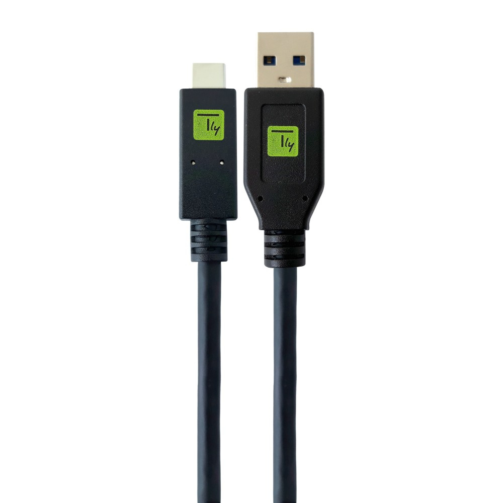 Techly ICOC MUSB31-CMAM10T cavo USB USB 3.2 Gen 1 (3.1 Gen 1) 1 m USB A USB C Nero
