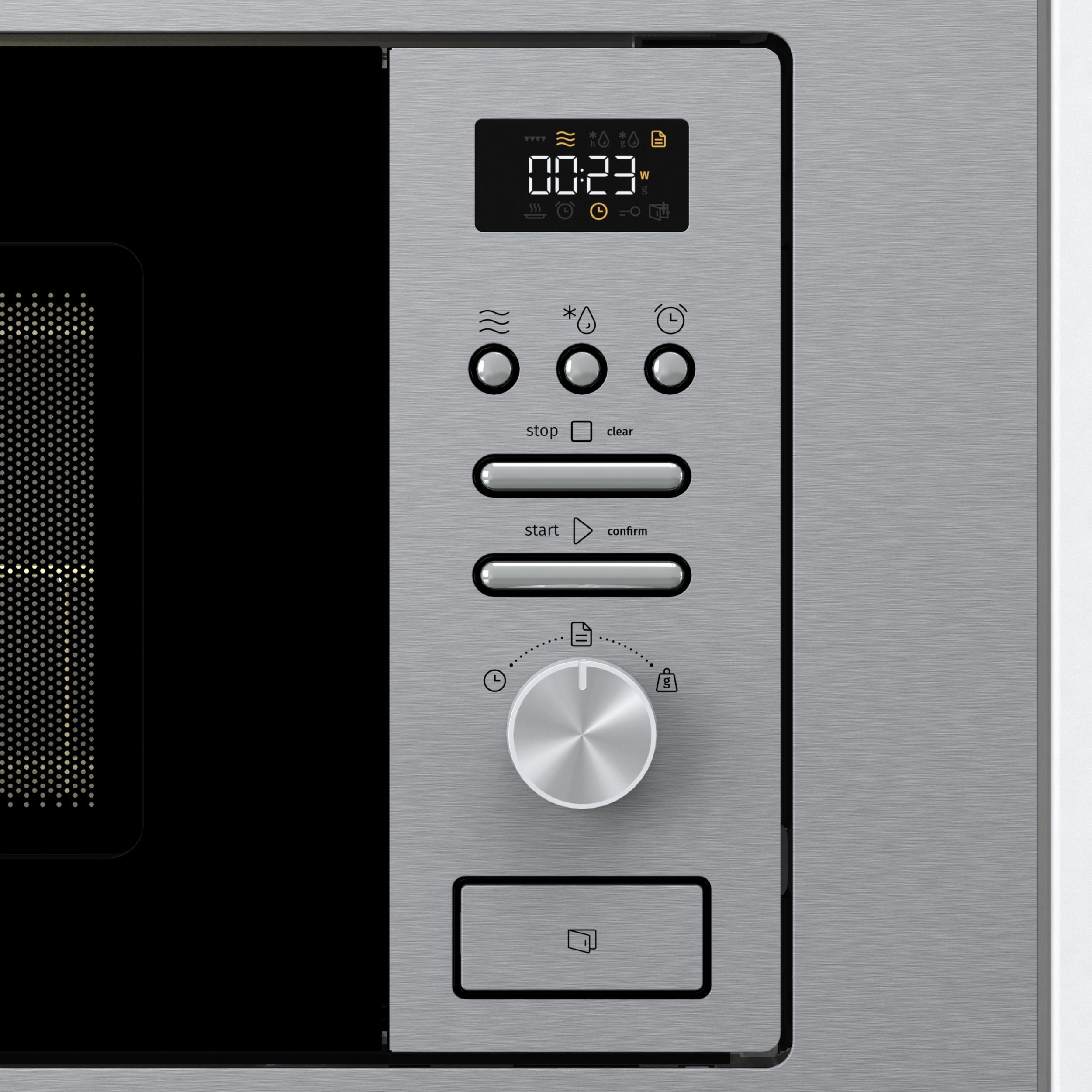 صورة Gorenje BMI201AG1X ميكروويف مدمج كومبي، 20 لتر، ستانلس ستيل