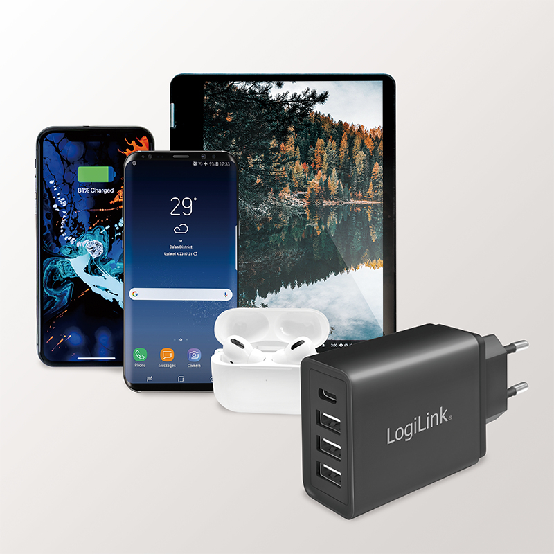 LogiLink PA0221 mobile device charger Universal Black AC Fast charging Indoor – image 4
