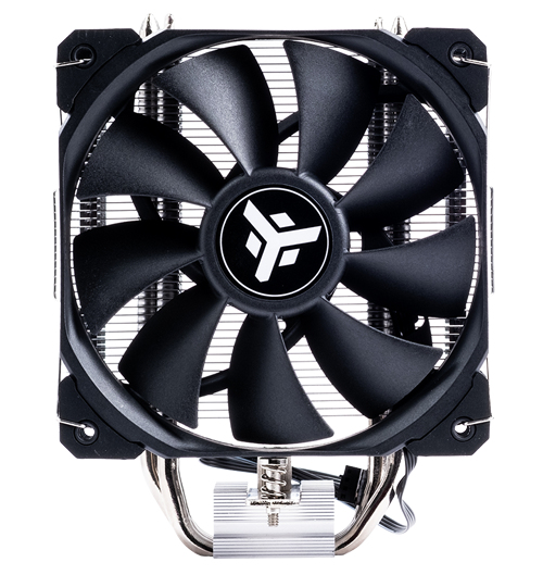 itek ICY-4HB Processor Cooler 12 cm Black image 2