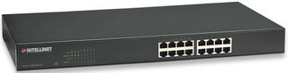 Intellinet 524155 network switch Power over Ethernet (PoE) 1U Black – image 1