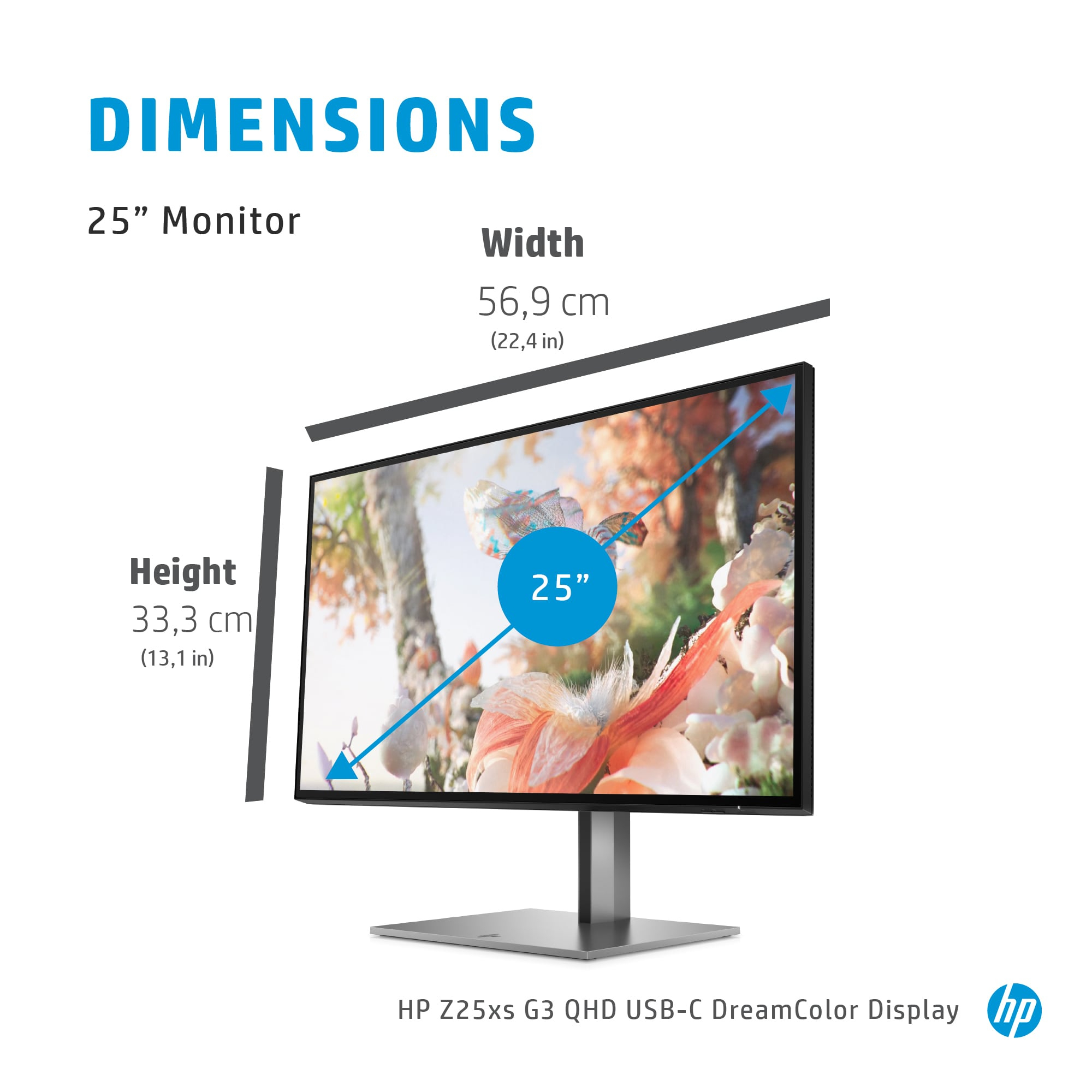 HP Z25xs G3 QHD USB-C DreamColor Display – image 4