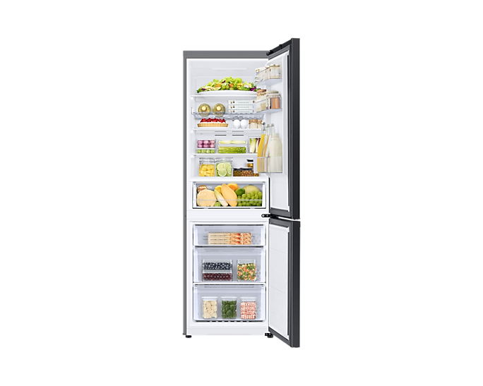 Samsung RB34A6B2E3S/EU fridge-freezer Freestanding Blue, White – image 3