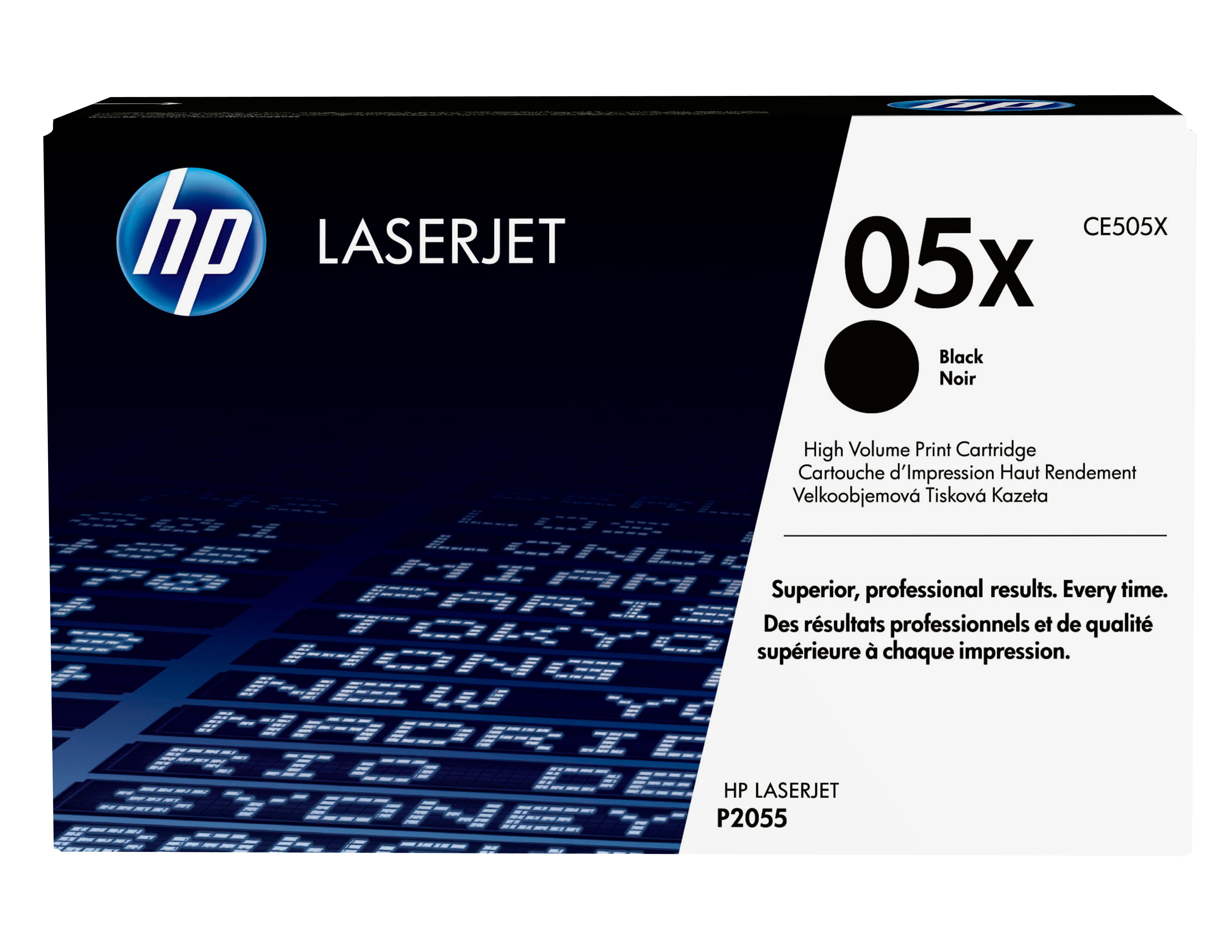 HP 05X -väriainekasetti, riittoisa, musta, alkuperäinen, LaserJet