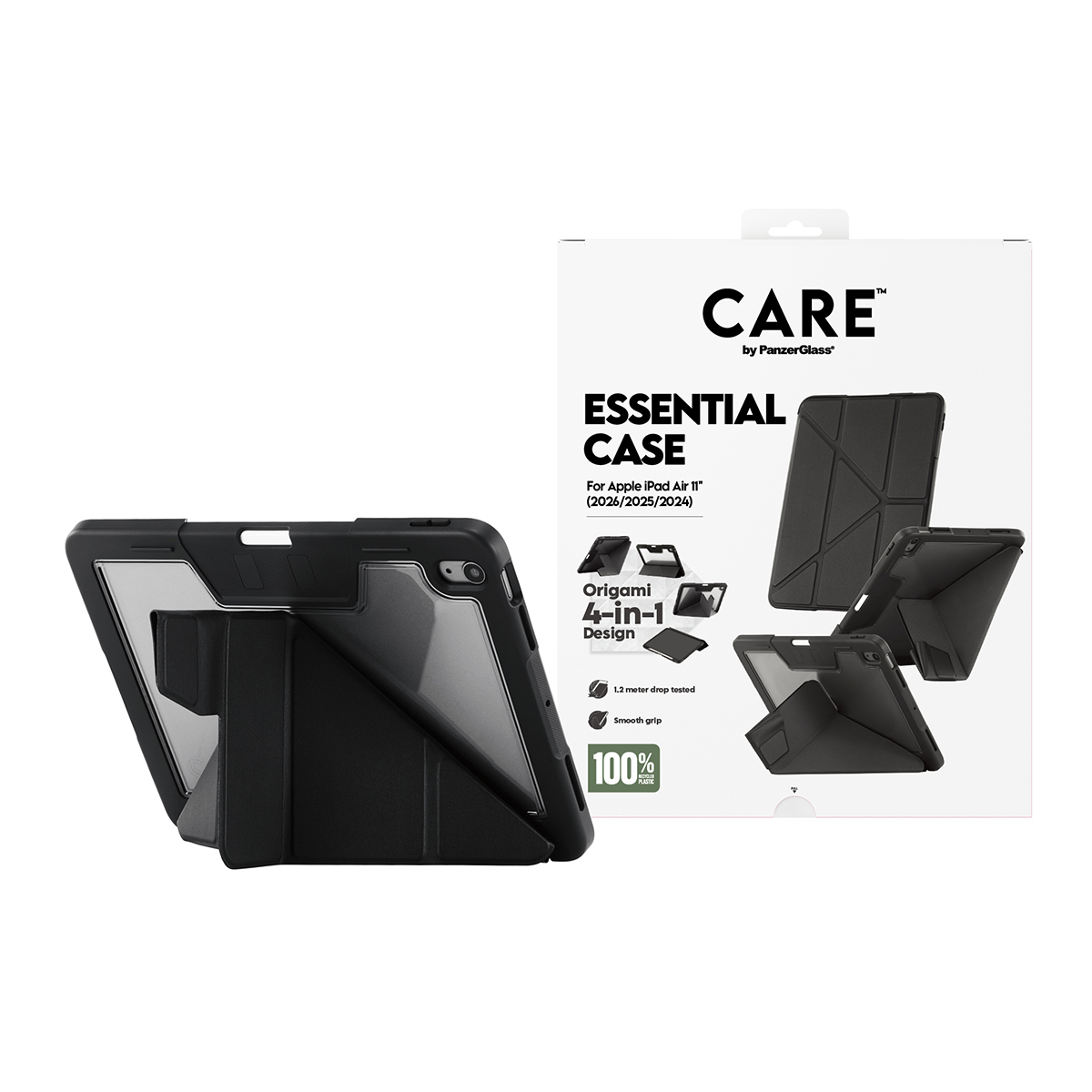 PanzerGlass CARE™ by PanzerGlass®™ by PanzerGlass Essential Case Black iPad Air 11" (2024-2026) – image 2