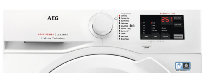 AEG L6FBI741N washing machine Front-load – image 2