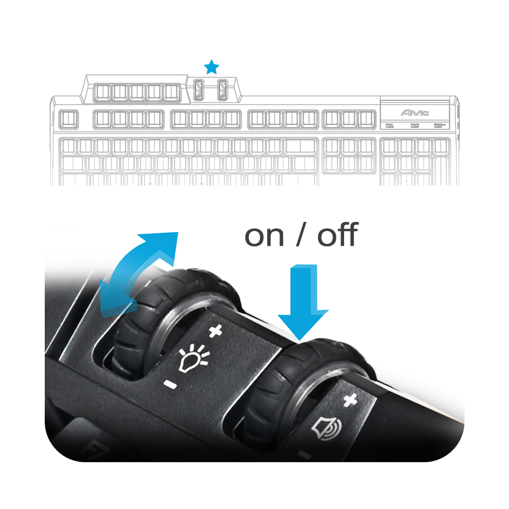 GIGABYTE Aivia Osmium Mechanical Gaming Keyboard – image 5