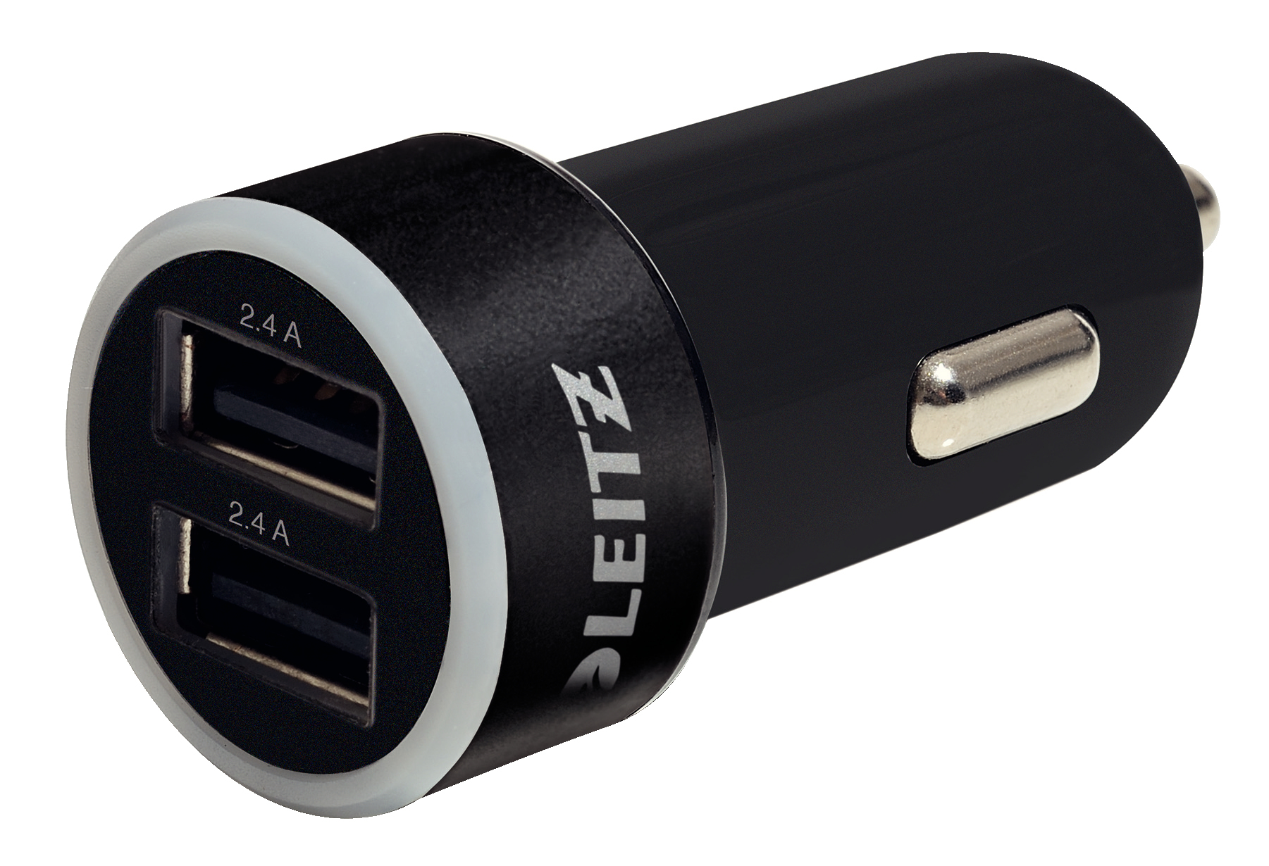 Leitz 62220095 mobile device charger MP3, Mobile phone, Smartphone, Tablet Black Cigar lighter Auto – image 1