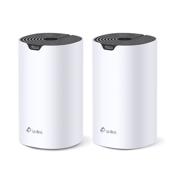 TP-Link DECO S1900(2-PACK) mesh wi-fi system Dual-band (2.4 GHz / 5 GHz) Wi-Fi 5 (802.11ac) White 3 Internal
