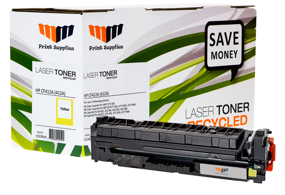 MM Yellow Lasertoner (CF412A / 412A)
